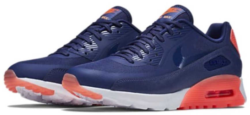 (W) Nike Air Max 90 Ultra Essential 'Blue Legend' Lelaki 724981-400 Lookbook (W) Nike Air Max 90 Ultra Essential 'Blue Legend' Lelaki 724981-400