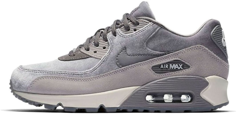 (Women) Nike Air Max 90 Velvet Gunsmoke 898512-007 Buy (Women) Nike Air Max 90 Velvet Gunsmoke 898512-007