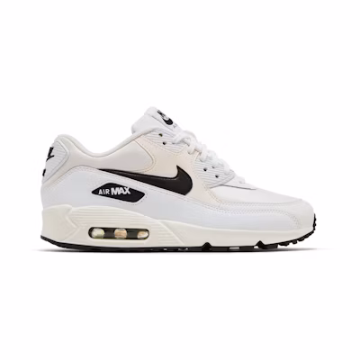 (W) Nike Air Max 90 White Black