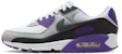 (Women) Nike Air Max 90 White/Black/Wolf Gray/Iron Gray DH8010-110