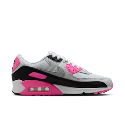 Lookbook (W) Nike Air Max 90 Blanco/Rosa Glow/Negro/Gris Lobo IM4613-100