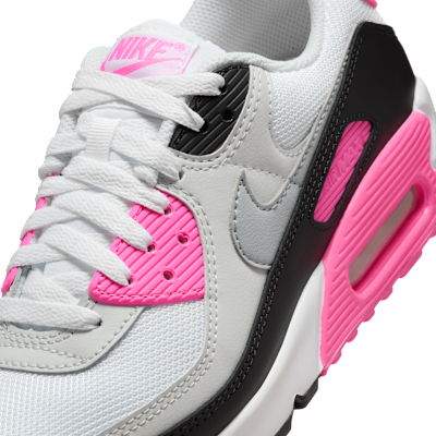 Sizing (W) Nike Air Max 90 Blanco/Rosa Glow/Negro/Gris Lobo IM4613-100