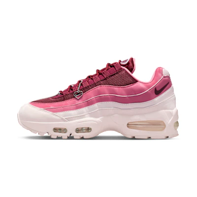 (W) Nike Air Max 95 'Big Bubble' Team Red/Peony/Pearl Pink
