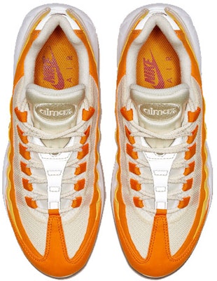 (W) Nike Air Max 95 'Forward Orange' Lelaki Wanita Original Sneakers. 307960-114 Lookbook (W) Nike Air Max 95 'Forward Orange' Lelaki Wanita Original Sneakers. 307960-114
