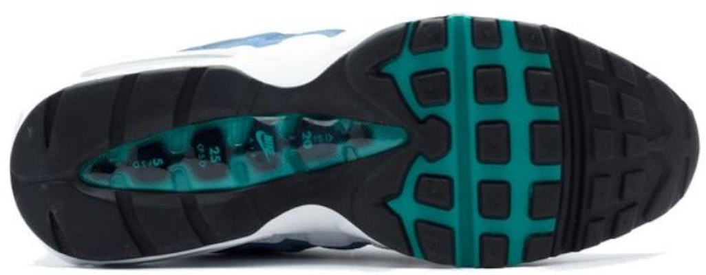 (Women) Nike Air Max 95 'New Green Indigo Blue' 307960-100 Shop (Women) Nike Air Max 95 'New Green Indigo Blue' 307960-100