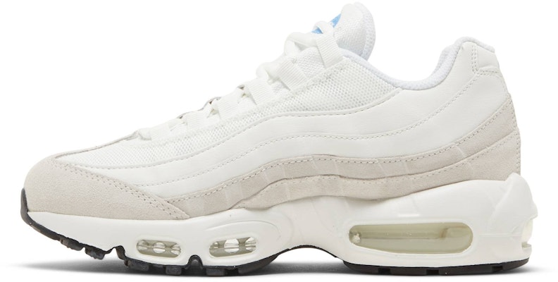 (Women) Nike Air Max 95 'Summit White University Blue' DJ9981-100 Lookbook (Women) Nike Air Max 95 'Summit White University Blue' DJ9981-100