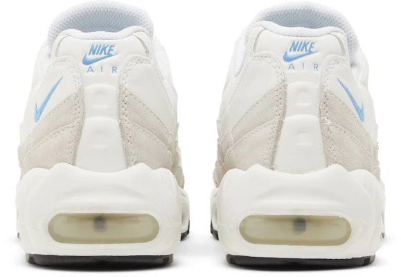 (W) Nike Air Max 95 'Putih Summit Biru Universiti' DJ9981-100 Details for (W) Nike Air Max 95 'Putih Summit Biru Universiti' DJ9981-100