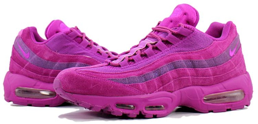 (W) Nike Air Max 95 'Ungu Vivid' 336620-500 Lookbook (W) Nike Air Max 95 'Ungu Vivid' 336620-500