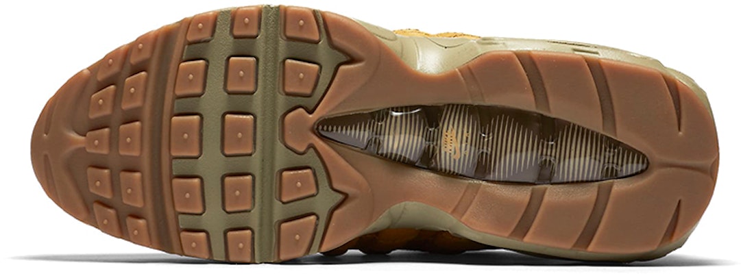 (W) Nike Air Max 95 'Wheat' Lelaki Wanita Kasut Sneakers Edisi Istimewa 880303-700 Details for (W) Nike Air Max 95 'Wheat' Lelaki Wanita Kasut Sneakers Edisi Istimewa 880303-700