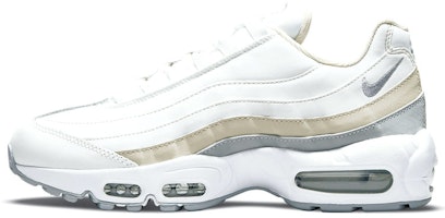 (Women) Nike Air Max 95 'White Beige Grey' DA8731-100 (Women) Nike Air Max 95 'White Beige Grey' DA8731-100