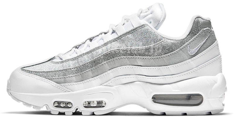 (W) Nike Air Max 95 'Putih Perak Metalik' DH3857-100 Buy (W) Nike Air Max 95 'Putih Perak Metalik' DH3857-100