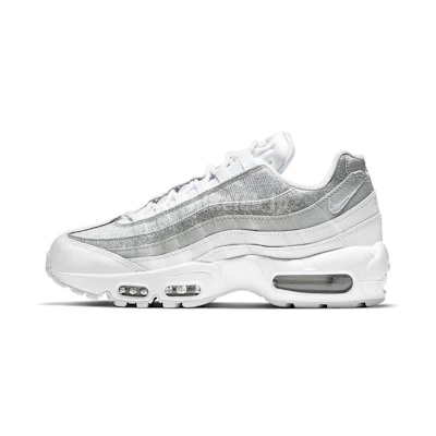 (W) Nike Air Max 95 'White Metallic Silver'
