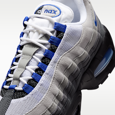Cheap (W) Nike Air Max 95 Big Bubble Zwart/Wit/Middelgrijs/Oud Koningsblauw HJ5996-006