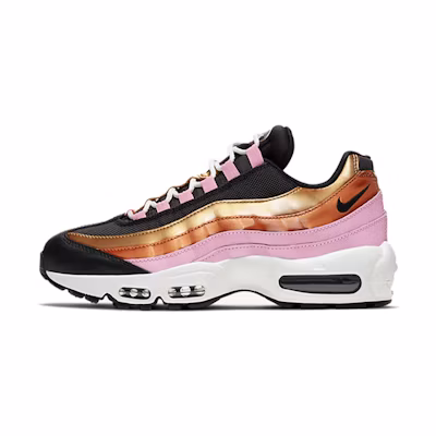 (W) Nike Air Max 95 Black/Gold/Pink