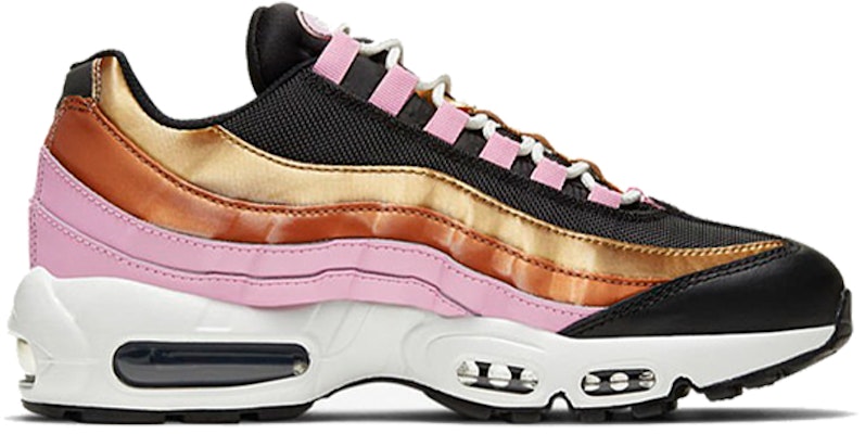 (W) Nike Air Max 95 Hitam/Emas/Merah Jambu CU8080-800 Order (W) Nike Air Max 95 Hitam/Emas/Merah Jambu CU8080-800
