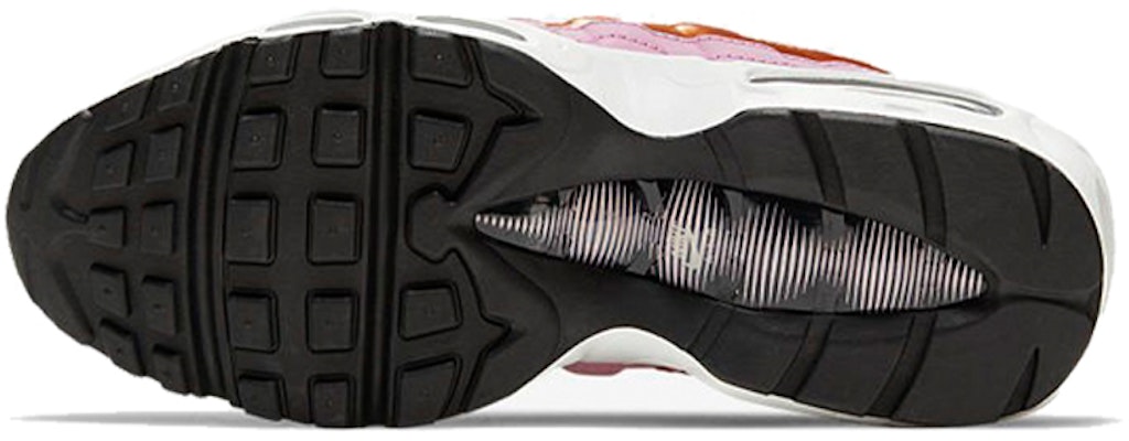 (W) Nike Air Max 95 Hitam/Emas/Merah Jambu CU8080-800 Details for (W) Nike Air Max 95 Hitam/Emas/Merah Jambu CU8080-800