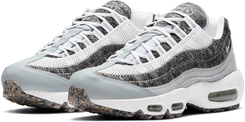 (W) Nike Air Max 95 Crater SE 'Aura Light Smoke Grey' Lelaki Wanita Malaysia CV8830-400 Lookbook (W) Nike Air Max 95 Crater SE 'Aura Light Smoke Grey' Lelaki Wanita Malaysia CV8830-400
