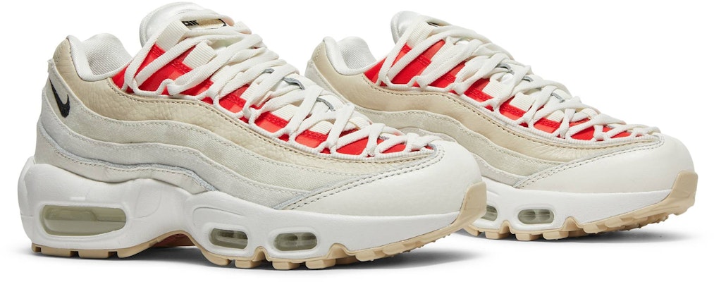 (Women) Nike Air Max 95 Double Lace Sail DJ6903-100 Cheap (Women) Nike Air Max 95 Double Lace Sail DJ6903-100