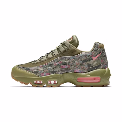 (W) Nike Air Max 95 Floral Neutral Olive