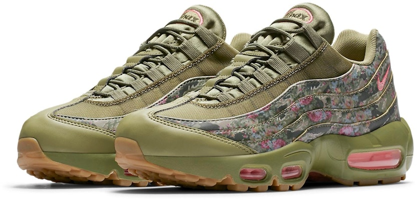 (W) 耐克Air Max 95 花卉 中性橄榄色 AQ6385-200 Lookbook (W) 耐克Air Max 95 花卉 中性橄榄色 AQ6385-200