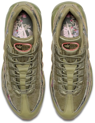 (Women) Nike Air Max 95 Floral Neutral Olive AQ6385-200 Shop (Women) Nike Air Max 95 Floral Neutral Olive AQ6385-200