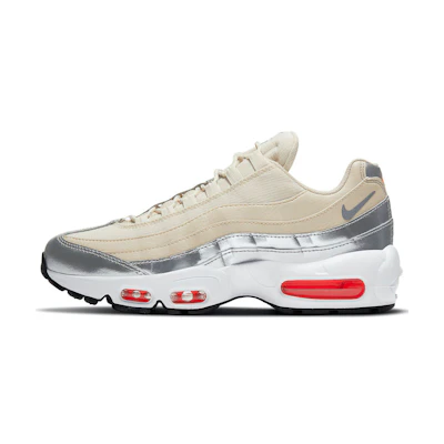 (W) Nike 3M Nike Air Max 95 'Creamyellow Silver'