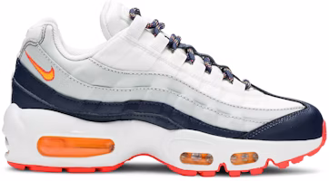 (Women) Nike Air Max 95 Midnight Navy Pure Platinum Laser Orange 307960-405