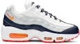 Buy (Wanita) Nike Air Max 95 Midnight Navy Pure Platinum Laser Orange 307960-405