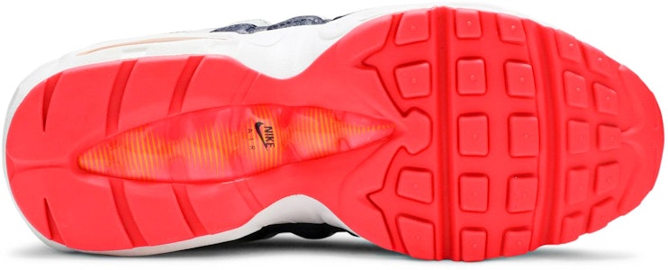 (W) Nike Air Max 95 Azul Medianoche Platino Puro Naranja Láser 307960-405 Shop (W) Nike Air Max 95 Azul Medianoche Platino Puro Naranja Láser 307960-405