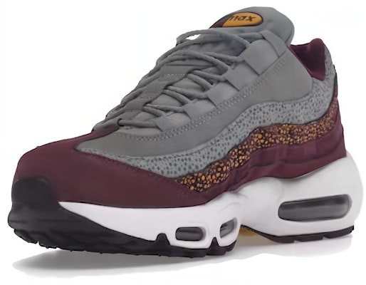 (Women) Nike Air Max 95 Premium 'Bordeaux Yellow' 807443-601 Lookbook (Women) Nike Air Max 95 Premium 'Bordeaux Yellow' 807443-601