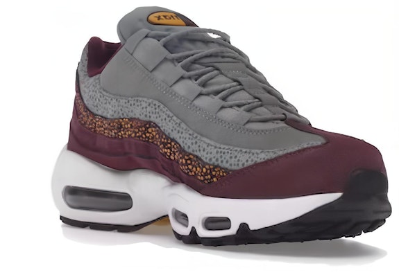 (Women) Nike Air Max 95 Premium 'Bordeaux Yellow' 807443-601 Shop (Women) Nike Air Max 95 Premium 'Bordeaux Yellow' 807443-601