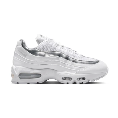 (W) Nike Air Max 95 SE 'Big Bubble - White Metallic Silver'