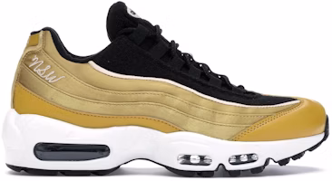 (Women) Nike Air Max 95 Wheat Gold Black AA1103-700 (Women) Nike Air Max 95 Wheat Gold Black AA1103-700