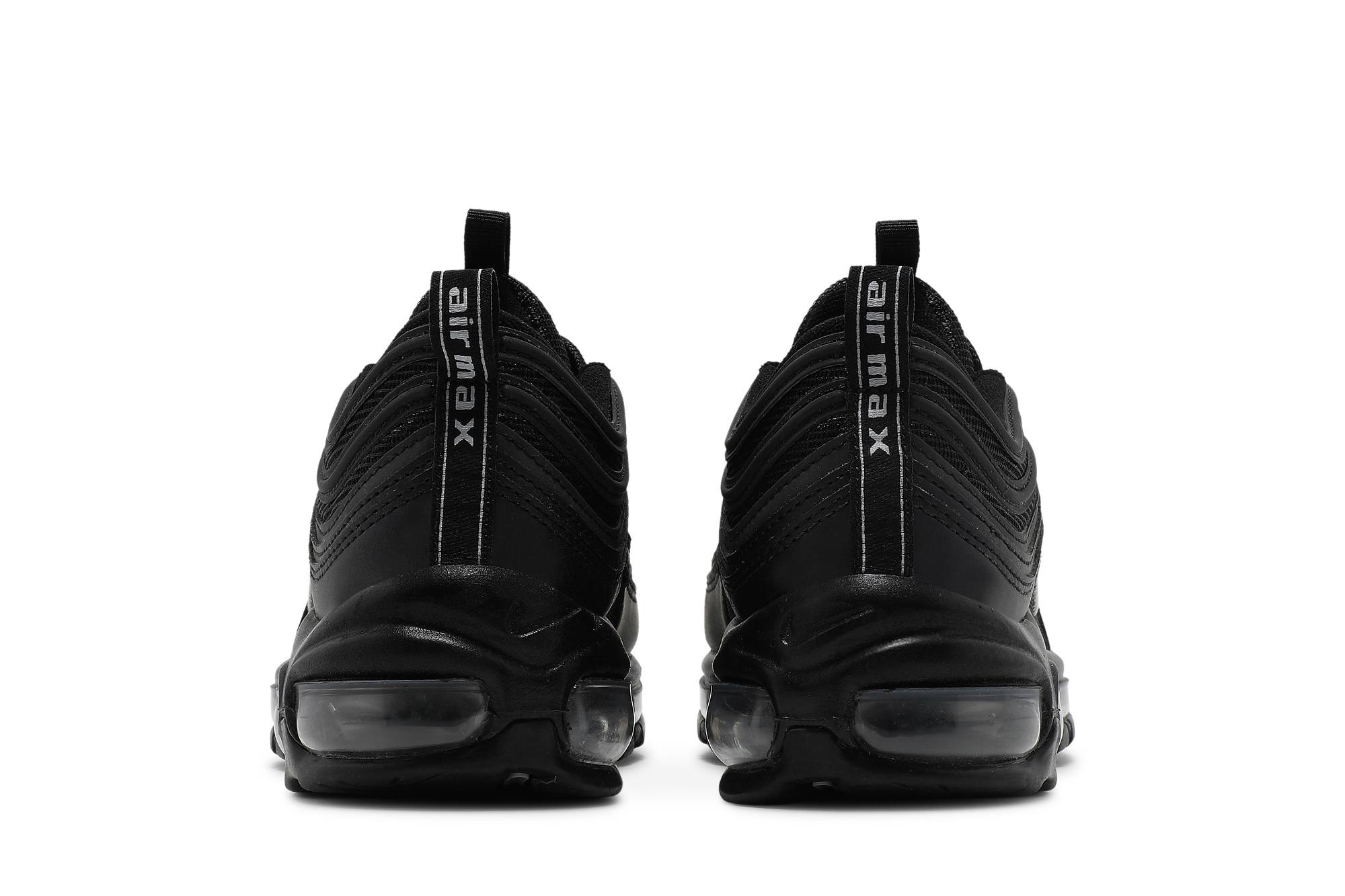 Details for (W) 나이키 에어맥스 97 블랙 메탈릭 실버 DM8347-001