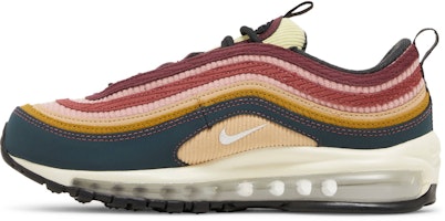 (W) Nike Air Max 97 'Multi-Color Corduroy' Warna-warni FB8454-300 Lookbook (W) Nike Air Max 97 'Multi-Color Corduroy' Warna-warni FB8454-300