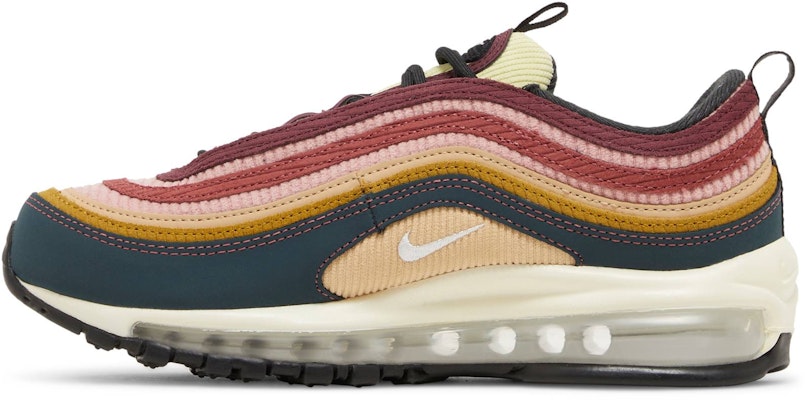 (Women) Nike Air Max 97 'Multi-Color Corduroy' FB8454-300 Lookbook (Women) Nike Air Max 97 'Multi-Color Corduroy' FB8454-300
