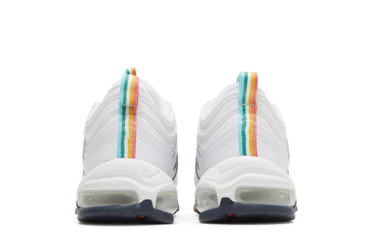 (Women) Nike Air Max 97 'White Multi Color Pull Tabs' DH1592-100