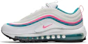 Shop (W) 耐克Air Max 97 '白色粉色极速绿' DC5223-100
