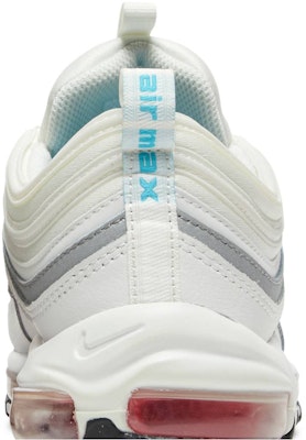 (W) 耐克Air Max 97 '白色警笛红' DA9325-101 Sizing (W) 耐克Air Max 97 '白色警笛红' DA9325-101
