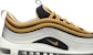 (Wanita) Nike Air Max 97 Emas Metalik Hitam AQ4137-700
