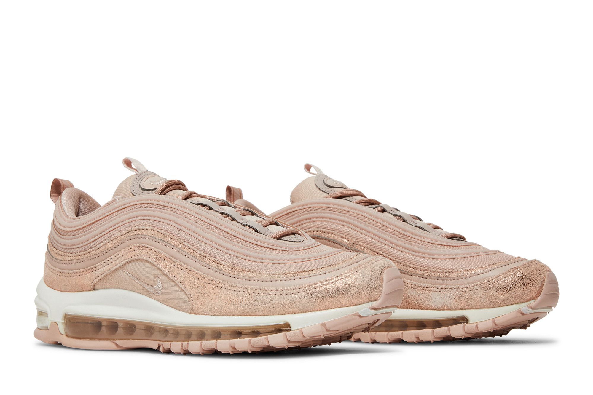 Cheap (W) Nike Air Max 97 Metalik Partikel Beige AV8198-200