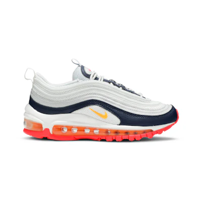 (W) Nike Air Max 97 Midnight Navy Racer Pink Laser Orange