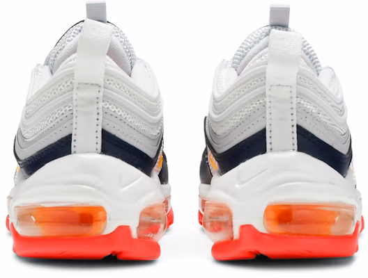 Women Nike Air Max 97 Midnight Navy Racer Pink Laser Orange