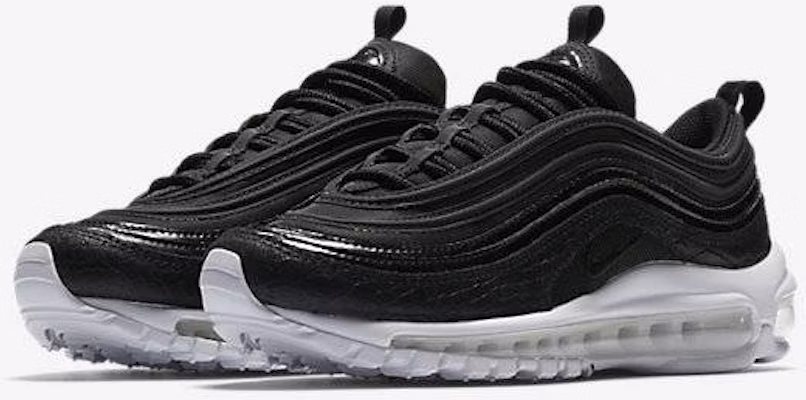 (W) ナイキ エア マックス 97 プレミアム 黒白 (Nike Ea Maks 97 Puremiamu KuroShiro) 917646-001 Purchase (W) ナイキ エア マックス 97 プレミアム 黒白 (Nike Ea Maks 97 Puremiamu KuroShiro) 917646-001