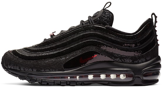 (W) Nike Air Max 97 Hitam Sequin Hitam/Merah DC1709-060 Buy (W) Nike Air Max 97 Hitam Sequin Hitam/Merah DC1709-060