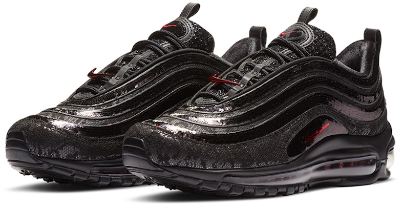 Nike Air Max 97 prm 回彈 低筒 慢跑鞋 女款 黑紅 李娜特別版 Lookbook Nike Air Max 97 prm 回彈 低筒 慢跑鞋 女款 黑紅 李娜特別版