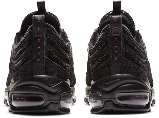 Black sparkly air max 97 shop