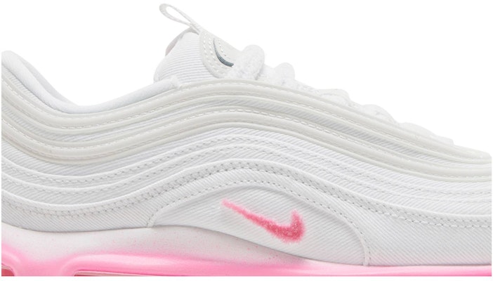 (Women) Nike Air Max 97 SE 'Chenille Swoosh - Pink Foam' FJ4549-100 Order (Women) Nike Air Max 97 SE 'Chenille Swoosh - Pink Foam' FJ4549-100
