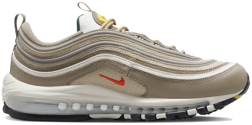 (女款)Nike Air Max 97 SE '卡其色/紅辣椒-芝麻-帆白' FD0357-247 Order (女款)Nike Air Max 97 SE '卡其色/紅辣椒-芝麻-帆白' FD0357-247