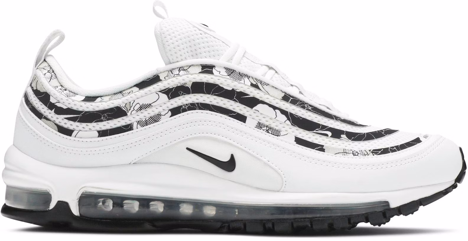 White 2025 floral nikes